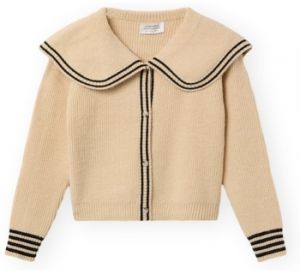 Vesty bez rukávov/Cardigany Compania Fantastica  COMPAÑIA FANTÁSTICA Cardigan 10154 - Ecru