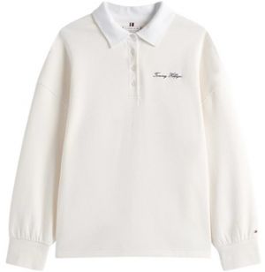 Mikiny Tommy Hilfiger  SCRIPT PIQUE RUGBY S WW0WW45779