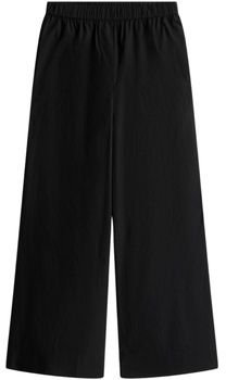 Padavé nohavice Tommy Hilfiger  POPLIN WIDE LEG PANT WW0WW45891