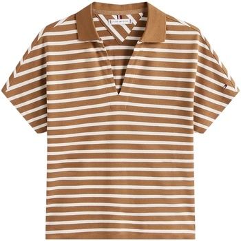 Tričká s krátkym rukávom Tommy Hilfiger  LYOCELL TIPPING OPEN WW0WW46512