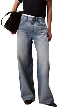 Džínsy Bootcut Calvin Klein Jeans  THE WIDE LEG RAINY B LV047C702G