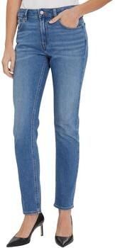 Džínsy Slim Calvin Klein Jeans  MID RISE SLIM INDIGO LV047C779G