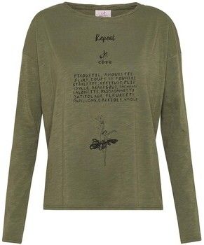 Tričká s dlhým rukávom Deha  Graphic Comfy Flamme' T-Shirt