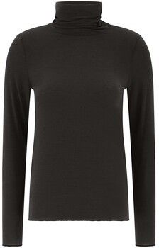 Tričká s dlhým rukávom Deha  Cashmere Blend High Neck T-Shirt