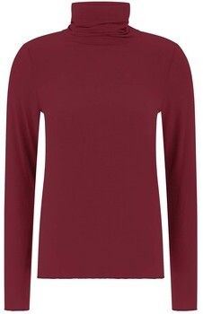 Tričká s dlhým rukávom Deha  Cashmere Blend High Neck T-Shirt