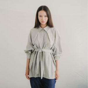 Tuniky Mirakaya  Just Shirt - Grey