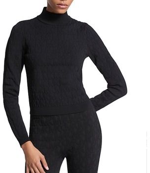 Svetre MICHAEL Michael Kors  EMBOSS MK TOP LONG SLEEV