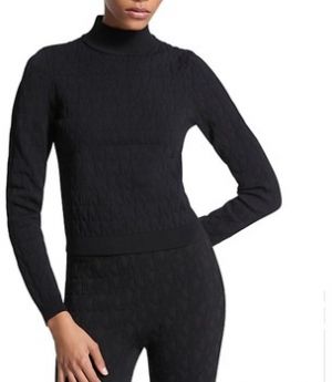 Svetre MICHAEL Michael Kors  EMBOSS MK TOP LONG SLEEV