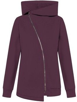 Mikiny Deha  Organic Cotton Biker Hoodie