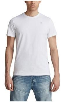 Tričká s krátkym rukávom G-Star Raw  D16411-336 110 white