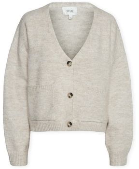 Vesty bez rukávov/Cardigany Aware  Noos Gemma Cardigan - Plaza Taupe