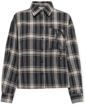 Košele a blúzky Only  Agda Short Shirt - Fog/Sky Cap