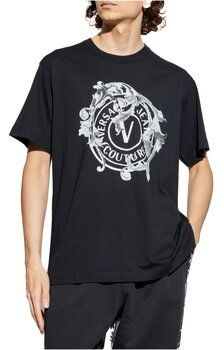 Tričká s krátkym rukávom Versace  79GAHE01 CJ00T