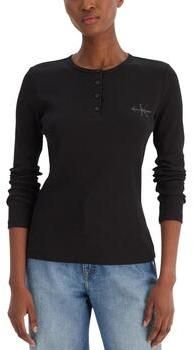 Tričká s dlhým rukávom Calvin Klein Jeans  LV047E201G