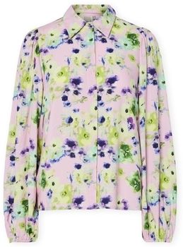 Košele a blúzky Y.a.s  YAS Noos Asina Shirt - Pale Lilac/Wilma