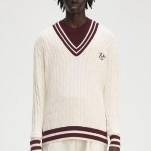 Svetre Fred Perry  CABLE KNIT TENNIS JUMPER