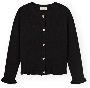 Kabáty Compania Fantastica  COMPAÑIA FANTÁSTICA Cardigan 10157 - Black