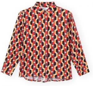 Blúzka Compania Fantastica  COMPAÑAI FANTÁSTICA Shirt 43005 - Geometric 4
