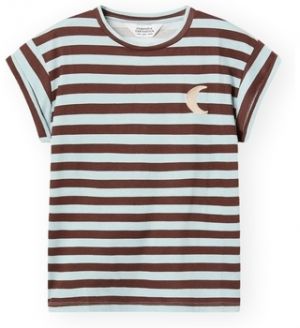 Mikiny Compania Fantastica  COMPAÑIA FANTÁSTICA T-Shirt 42007 - Blue/Brown