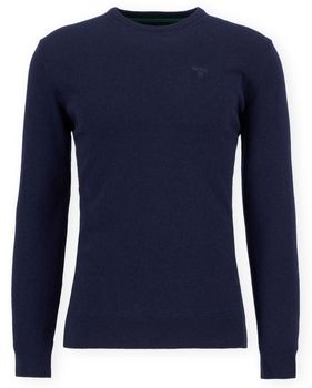 Svetre Barbour  Essential Crew Neck Jumper - Navy