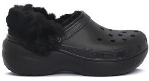 Nazuvky Crocs  Classic Platform Fuzz Lined
