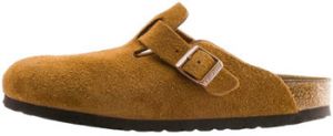 Šľapky BIRKENSTOCK  Boston Soft Footbed Suede Mink