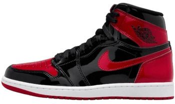 Členkové tenisky Nike  1 High OG Patent Bred