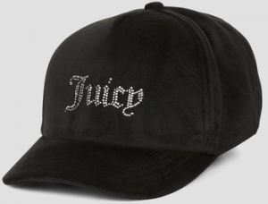 Šiltovky Juicy Couture  Velour   Diamante Baseball Cap