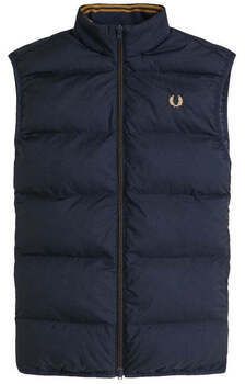 Vesty bez rukávov/Cardigany Fred Perry  Insulated Padded Gilet Navy