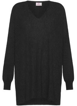 Krátke šaty Deha  Wooly Blend V-Neck Sweater