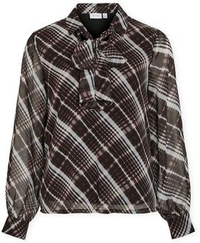 Blúzka Vila  Top Daliana Kika - Black Beauty/Kika