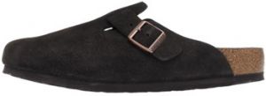 Šľapky BIRKENSTOCK  Boston Soft Footbed Suede Mocha