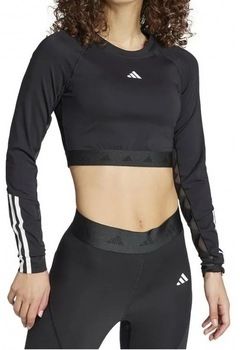 Blúzka adidas  HYGLM CRO LS