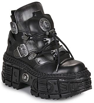 Polokozačky New Rock  M-WALL052-C1