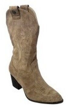 Polokozačky Bienve  Bota señora  2a1401 taupe