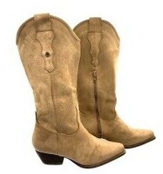 Čižmy do mesta Bienve  Bota señora  a2442 beig
