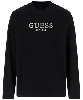 Tričká s krátkym rukávom Guess  M5BI0SK8FQ4JBLK