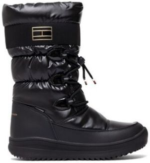 Čižmičky Tommy Hilfiger  T3A634053BLACK