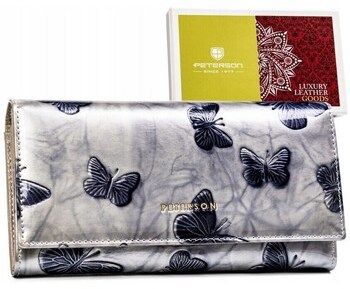 Peňaženky Peterson  PTN42100BF7082SI