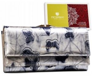 Peňaženky Peterson  PTN421028BFSILVER