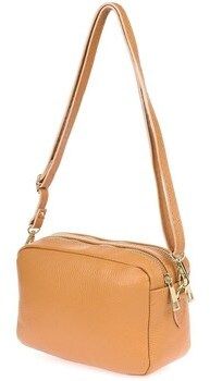 Tašky cez rameno Vera Pelle  krap10mustard