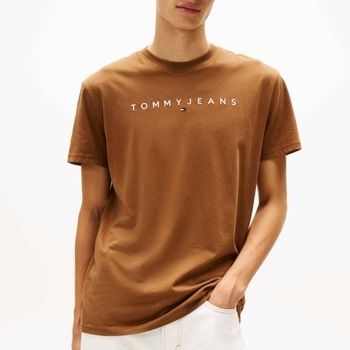 Tričká s krátkym rukávom Tommy Jeans  TJM REG LINEAR LOGO TEE