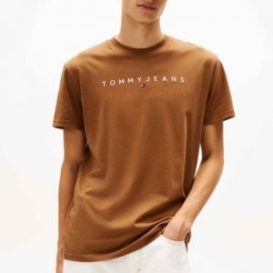 Tričká s krátkym rukávom Tommy Jeans  TJM REG LINEAR LOGO TEE