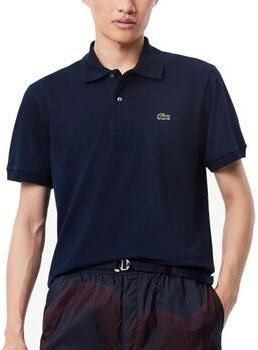 Tričká s krátkym rukávom Lacoste  SHORT SLEEVED RIBBED COLLAR