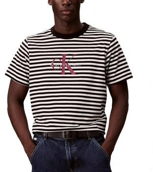 Tričká s krátkym rukávom Calvin Klein Jeans  SS 20S STRIPE JERSEY MON