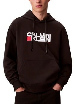 Mikiny Calvin Klein Jeans  LS EU 350TERRY CK REDBOX