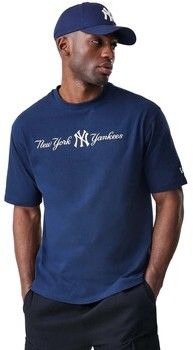 Tričká s krátkym rukávom New-Era  Mlb Script Os Tee Neyyan Nsn