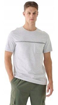Tričká s krátkym rukávom 4F  M2078JASNYSZARY4FRSS24TTSHM207