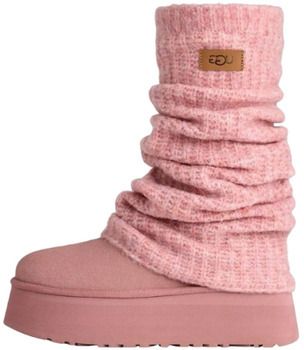 Čižmičky UGG  Classic Mini Dipper Legwarmer Boot Pink Dawn