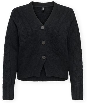 Vesty bez rukávov/Cardigany Only  Rio Life Cardigan - Black
